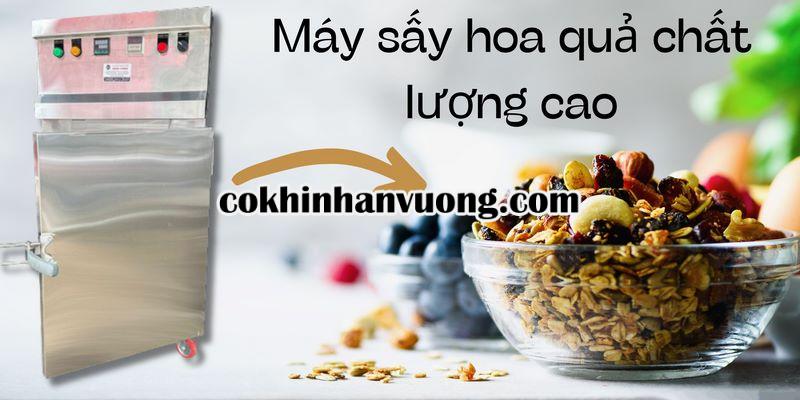 Hỗ trợ bà con tăng thêm thu nhập với máy sấy hoa quả